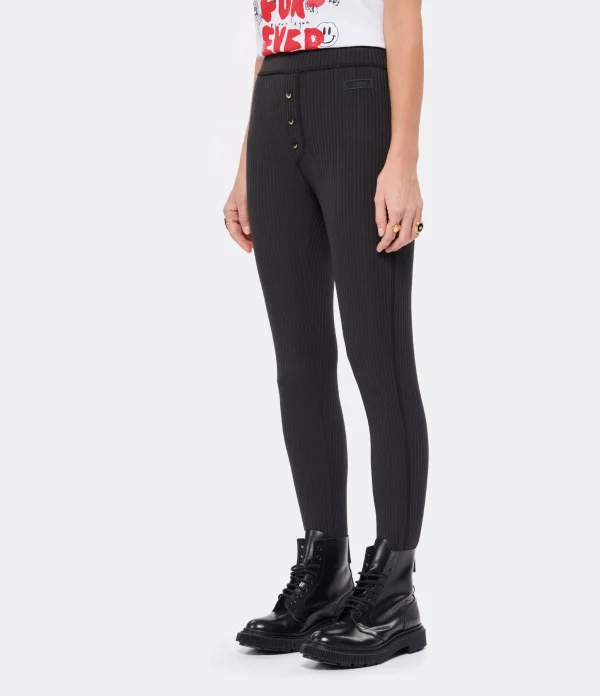 Ganni Legging Noir Phantom 4