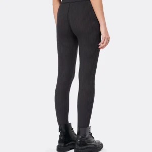 Ganni Legging Noir Phantom 12