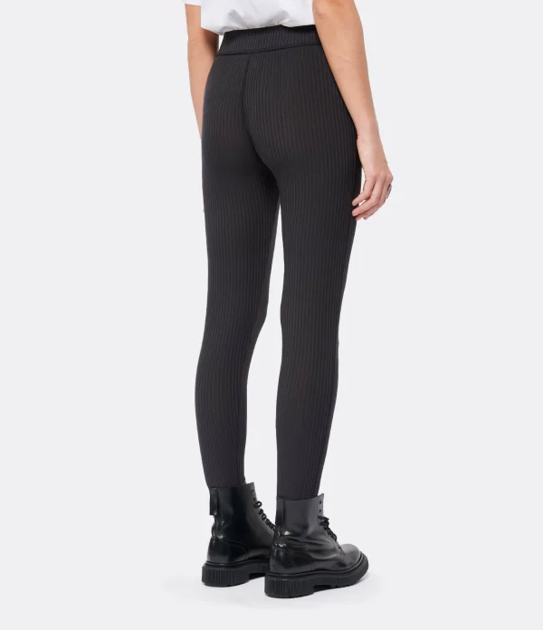 Ganni Legging Noir Phantom 5