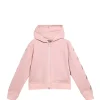 Golden Goose Sweatshirt Enfant Star Coton Rose Argenté 19