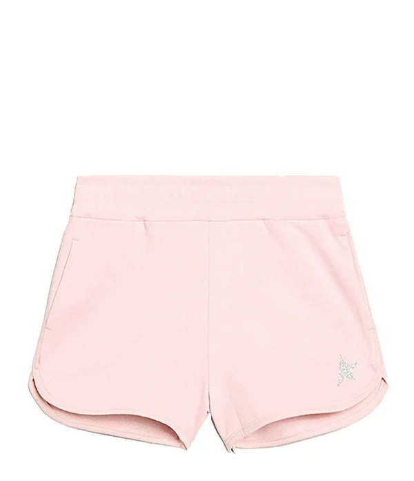 Golden Goose Short Star Enfant Coton Rose 1