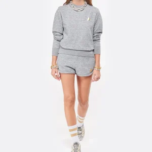 Golden Goose Sweatshirt Athena Étoile Coton Gris 14