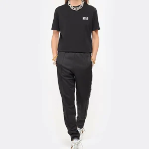 Golden Goose Tee-shirt Big Star Coton Noir Blanc 18