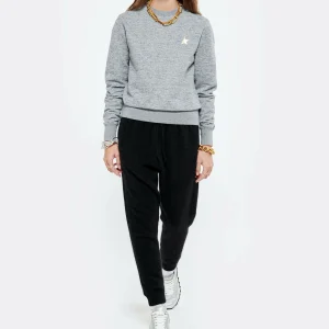 Golden Goose Sweatshirt Athena Étoile Coton Gris 18