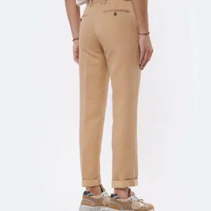 Golden Goose Pantalon Chino Golden Homme Coton Beige 15