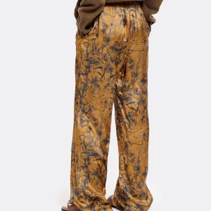 Golden Goose Pantalon Journey Marron Bleu 21