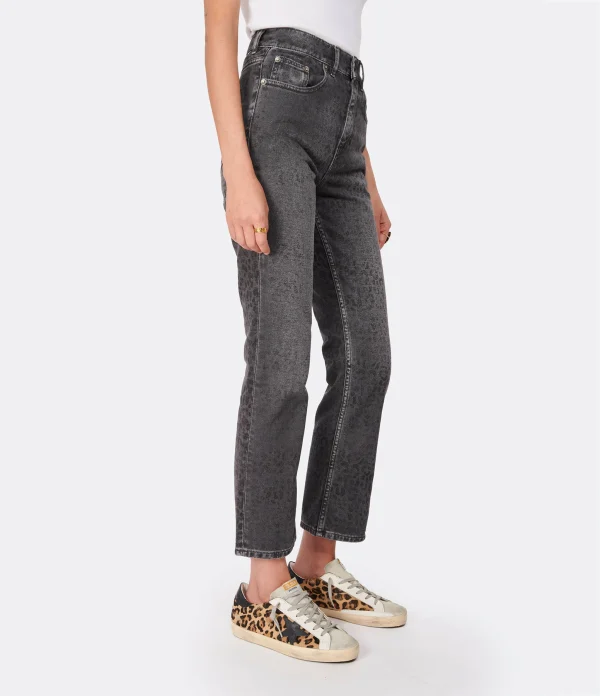 Golden Goose Jean Journey Coton Gris 5