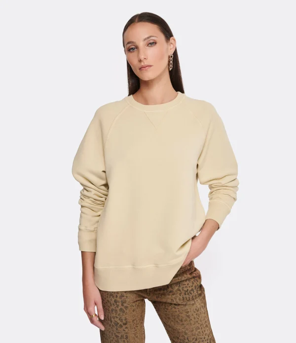 Golden Goose Sweatshirt Journey Coton Beige 4