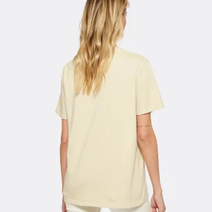 Golden Goose Tee-shirt Journey Coton Beige 15