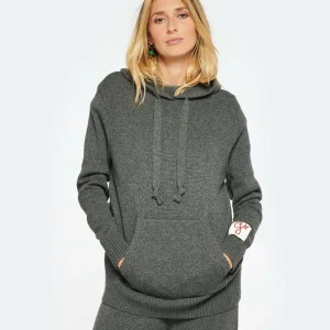 Golden Goose Sweatshirt Hoodie Golden Cachemire Gris 11