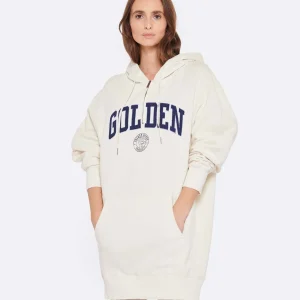 Golden Goose Robe Hoodie Journey Coton Blanc 11