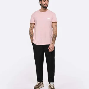 Golden Goose Tee-shirt Star Homme Coton Rose 18