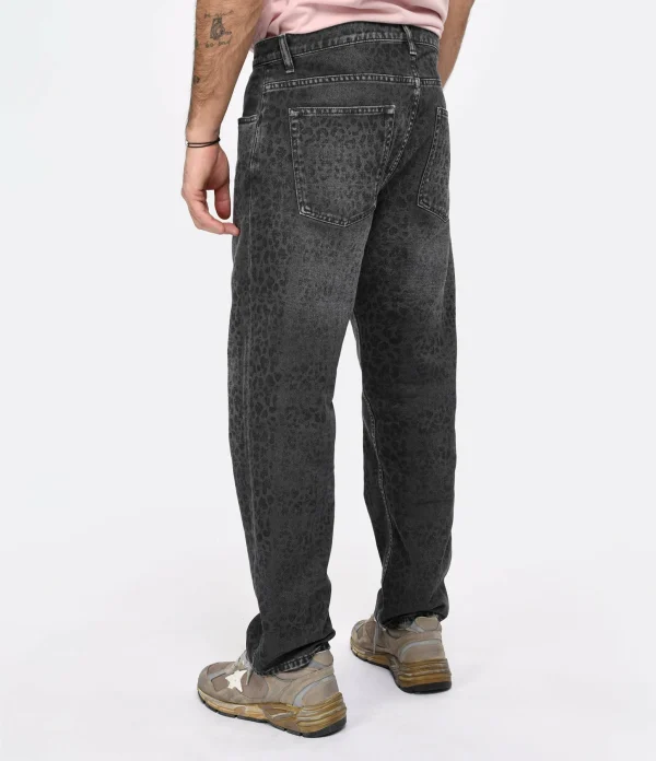 Golden Goose Jean Journey Homme Coton Gris 6