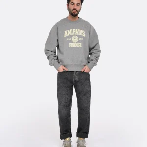 Golden Goose Jean Journey Homme Coton Gris 14