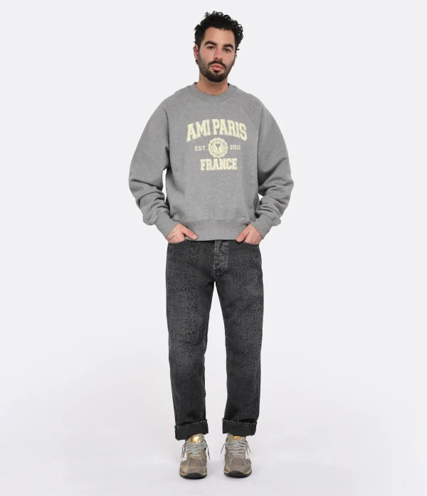 Golden Goose Jean Journey Homme Coton Gris 4