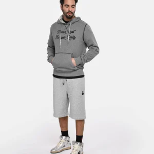 Golden Goose Sweatshirt Hoodie Journey Homme Coton Gris 15