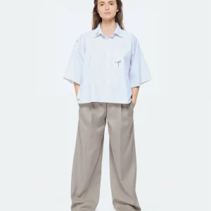 Golden Goose Pantalon Journey Laine Taupe 20