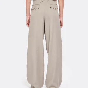 Golden Goose Pantalon Journey Laine Taupe 18