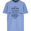 Golden Goose Tee-shirt Homme Journey Mistery Coton Bleu 14