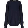 Golden Goose Pull Golden Homme Coton Bleu Foncé 17