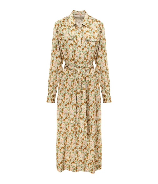 Golden Goose Robe Longue Journey Imprimé 1