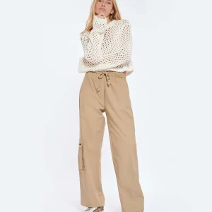 HALFBOY Pantalon Coton Beige 11