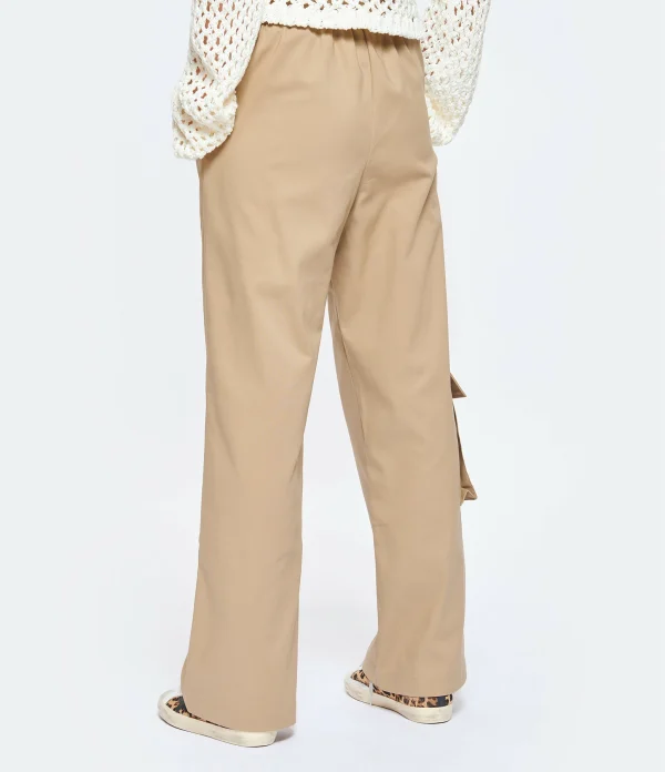 HALFBOY Pantalon Coton Beige 5