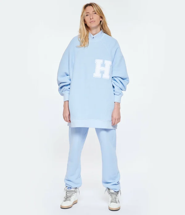 HALFBOY Pull Coton Baby Blue 4