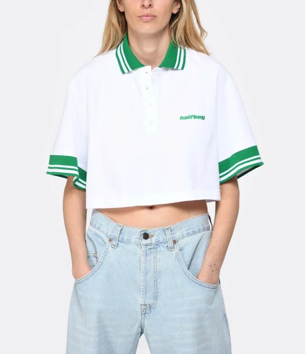 HALFBOY Polo Coton Blanc 3