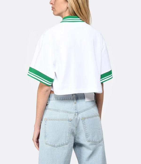 HALFBOY Polo Coton Blanc 5