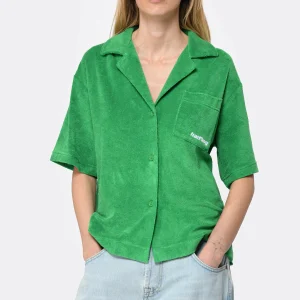 HALFBOY Chemise Coton Vert 8