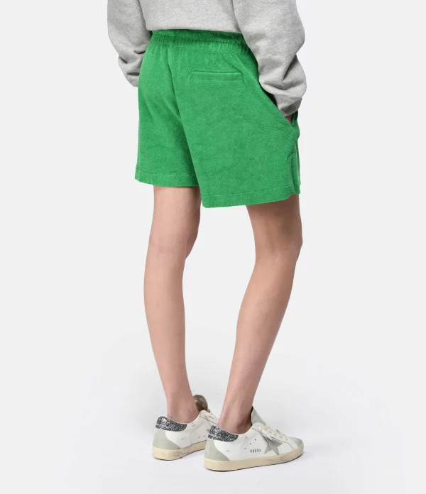 HALFBOY Short Coton Vert 5