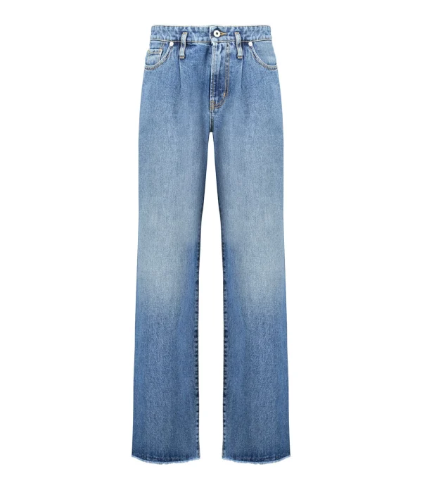 HALFBOY Jean Large Coton Bleu 1