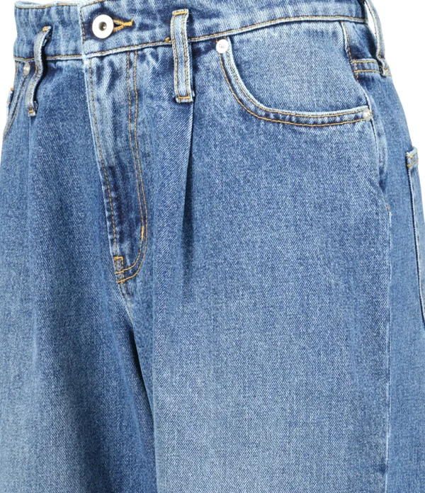 HALFBOY Jean Large Coton Bleu 3