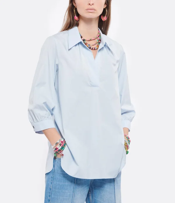 HANA SAN Blouse Melissa Bleu Ciel 4