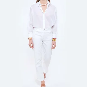 HANA SAN Chemise Zoe Blanc Optique 13