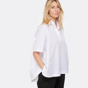 HANA SAN Chemise Bastine Coton Popeline Blanc 11