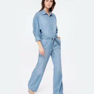 HANA SAN Combinaison Silvane Coton Denim 10