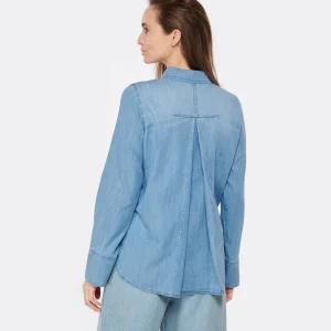 HANA SAN Chemise Pascaline Coton Denim 15