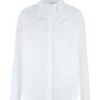 HANA SAN Chemise Fedora Coton Blanc Optique 19