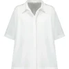 HANA SAN Chemise Bastine Coton Popeline Blanc 19