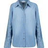 HANA SAN Chemise Pascaline Coton Denim 14