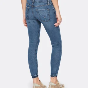 Hudson Jeans Jean Nico Midrise Super Skinny Crop Bleu Shortwave 15