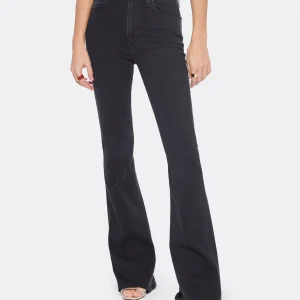 Hudson Jeans Jean Holly High Rise Flare Denim Noir 17