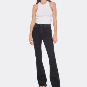 Hudson Jeans Jean Holly High Rise Flare Denim Noir 15