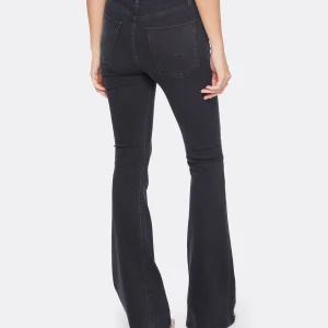 Hudson Jeans Jean Holly High Rise Flare Denim Noir 19