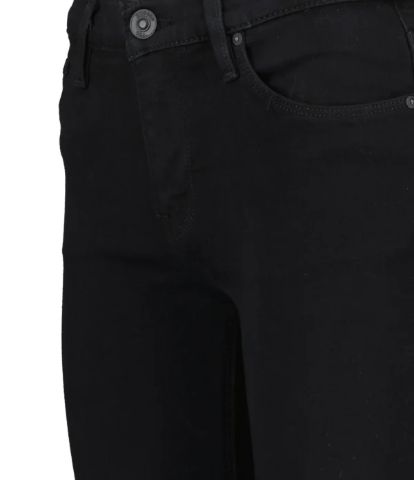 Hudson Jeans Jean Nico Midrise Straight Noir 3