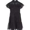 MARANT ÉTOILE Robe Lanikaye Coton Noir 14