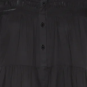 MARANT ÉTOILE Robe Lanikaye Coton Noir 9