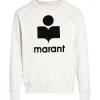 MARANT ÉTOILE Sweatshirt Milly Coton Écru 17